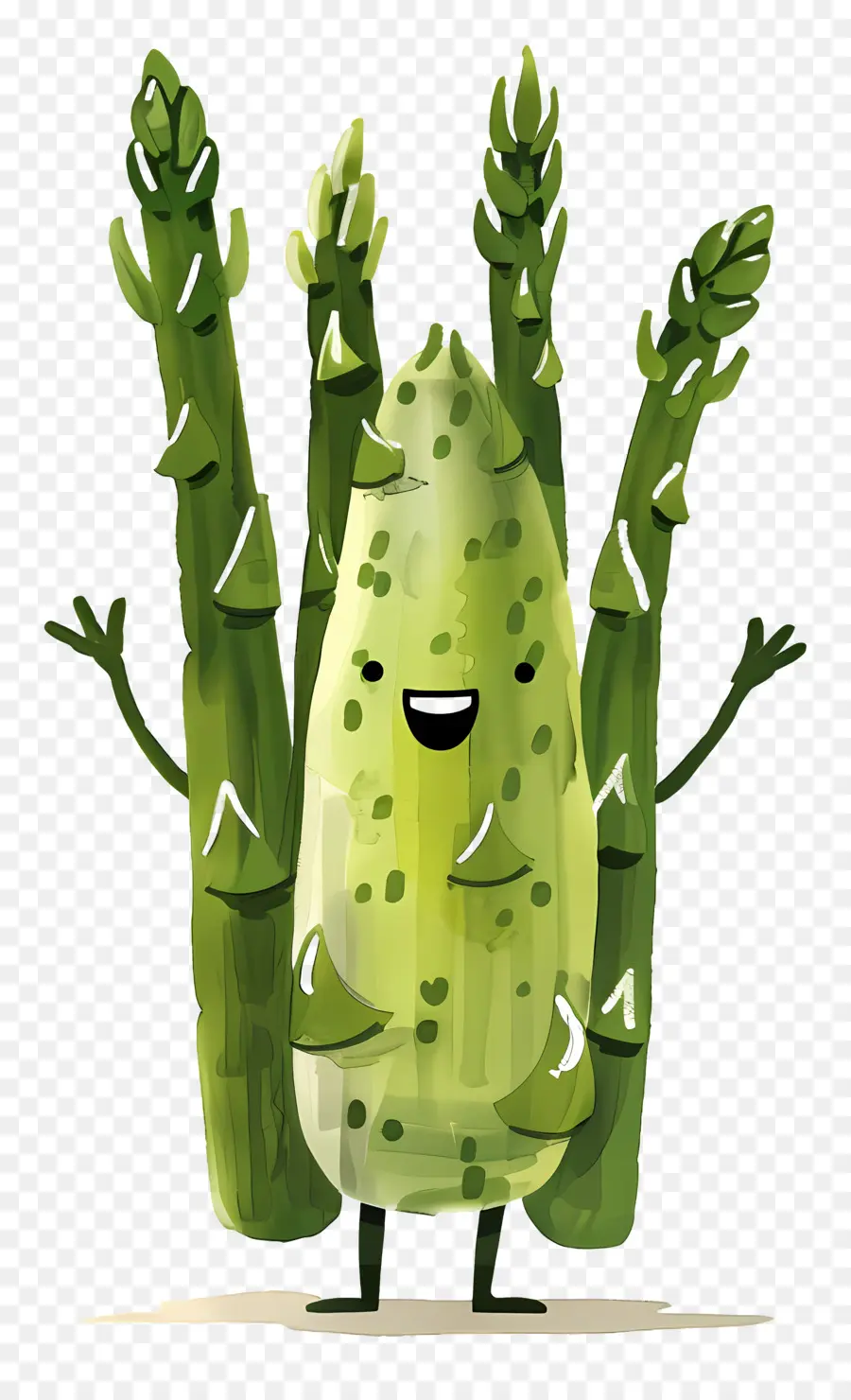 Asparagus，Karakter Asparagus PNG