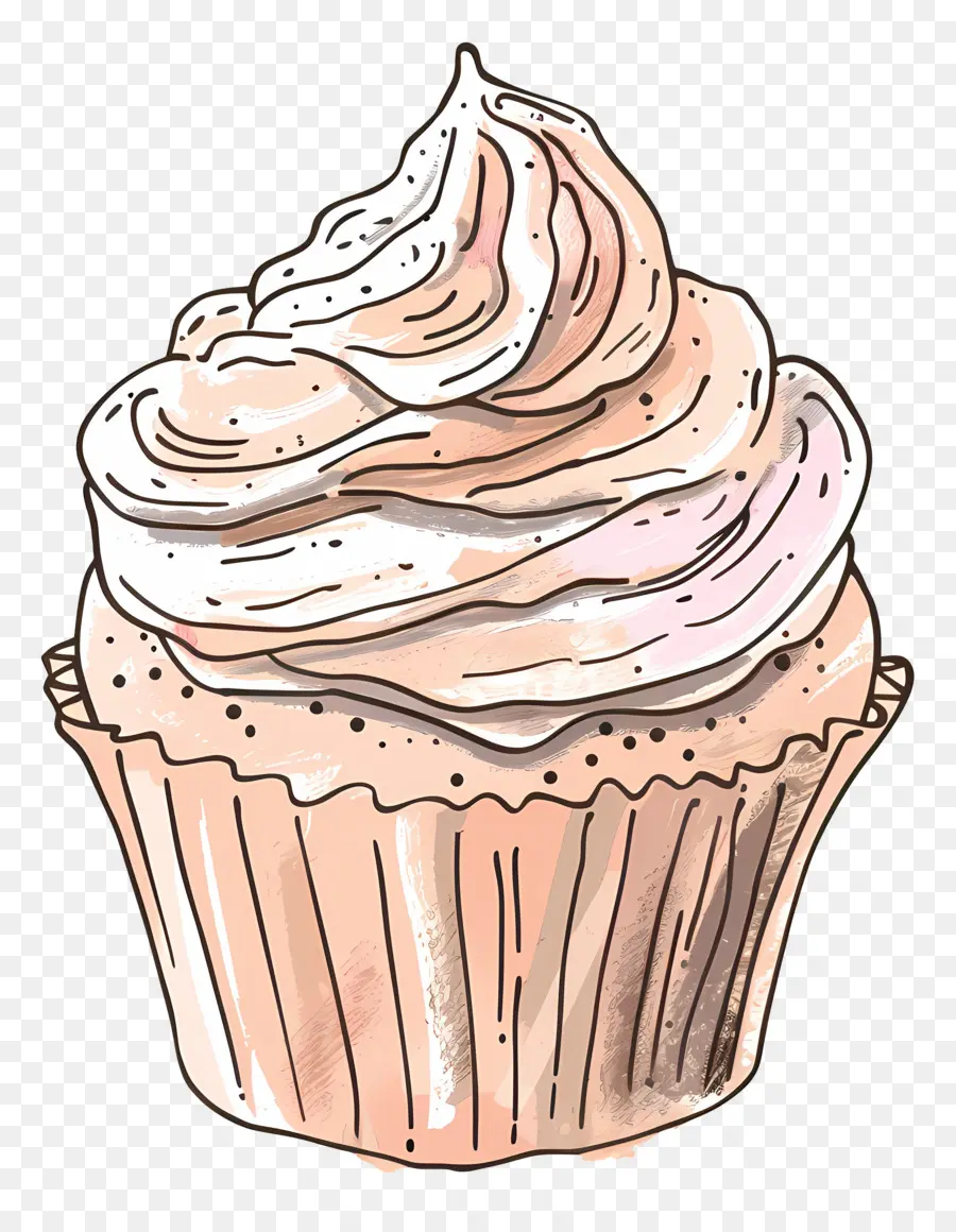 Cupcake Hazelnut，Cupcake PNG