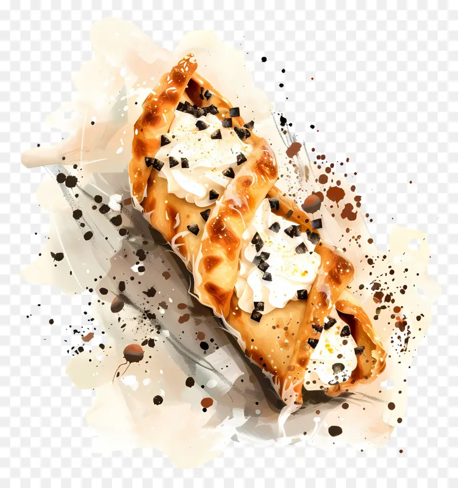 Cannoli，Makanan Penutup PNG