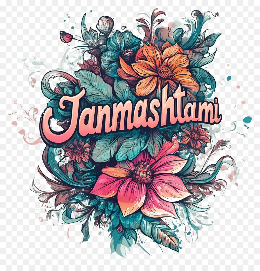 Janmashtami，Bunga Janmashtami PNG