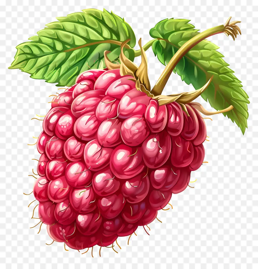 Raspberry，Daun PNG