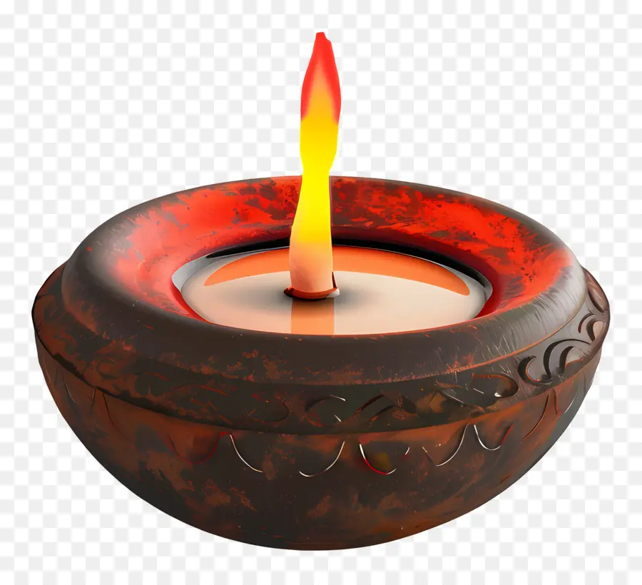 Diwali Lampu，Liat Lampu PNG