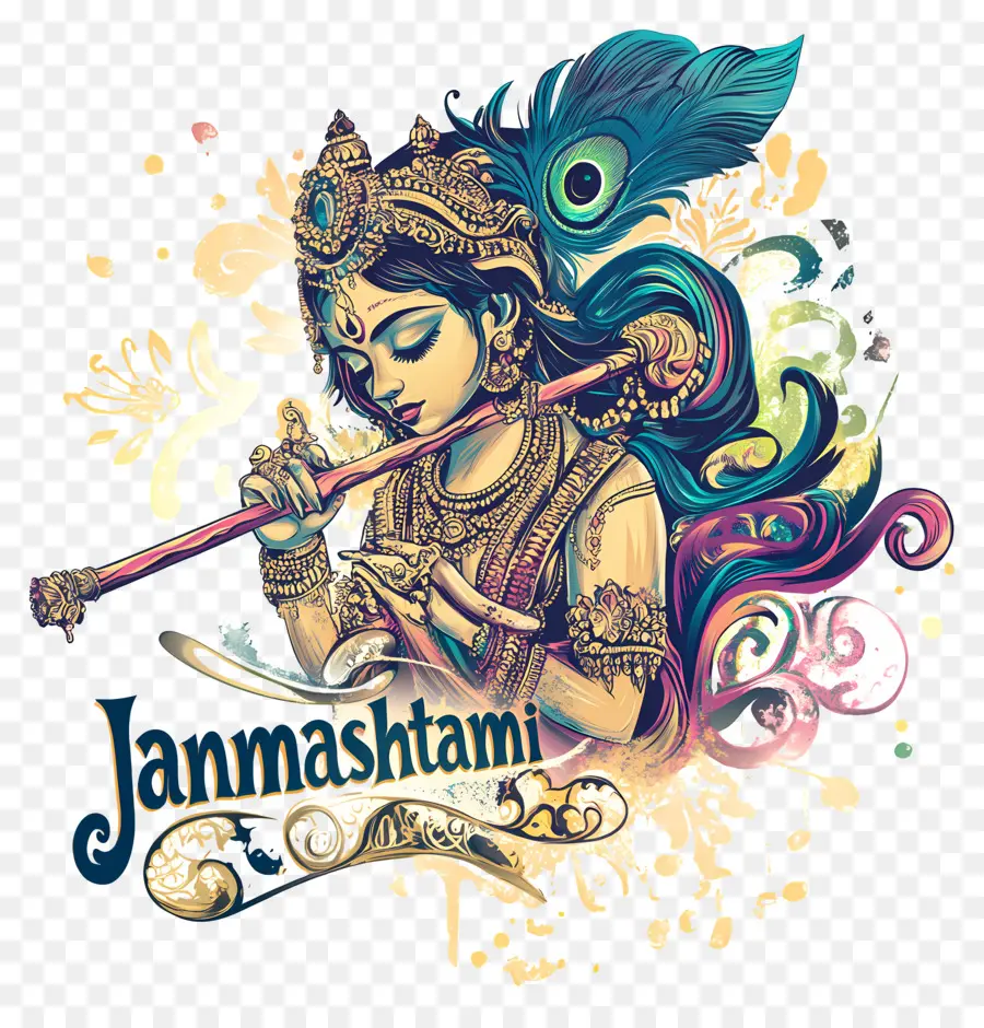 Janmashtami，Kresna PNG