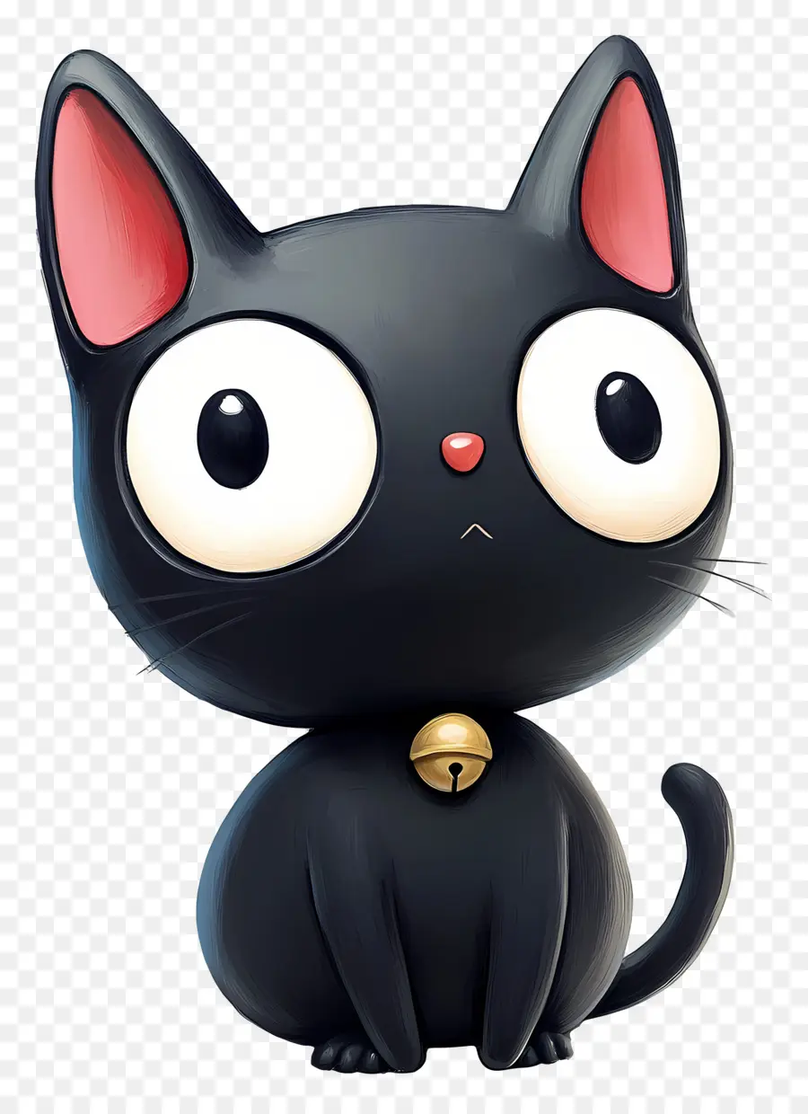 Kuromi，Kucing Hitam PNG