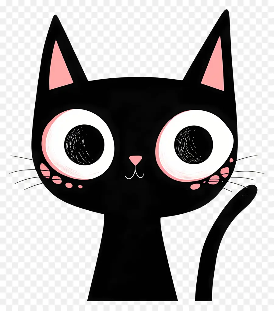 Kuromi，Kucing Hitam PNG