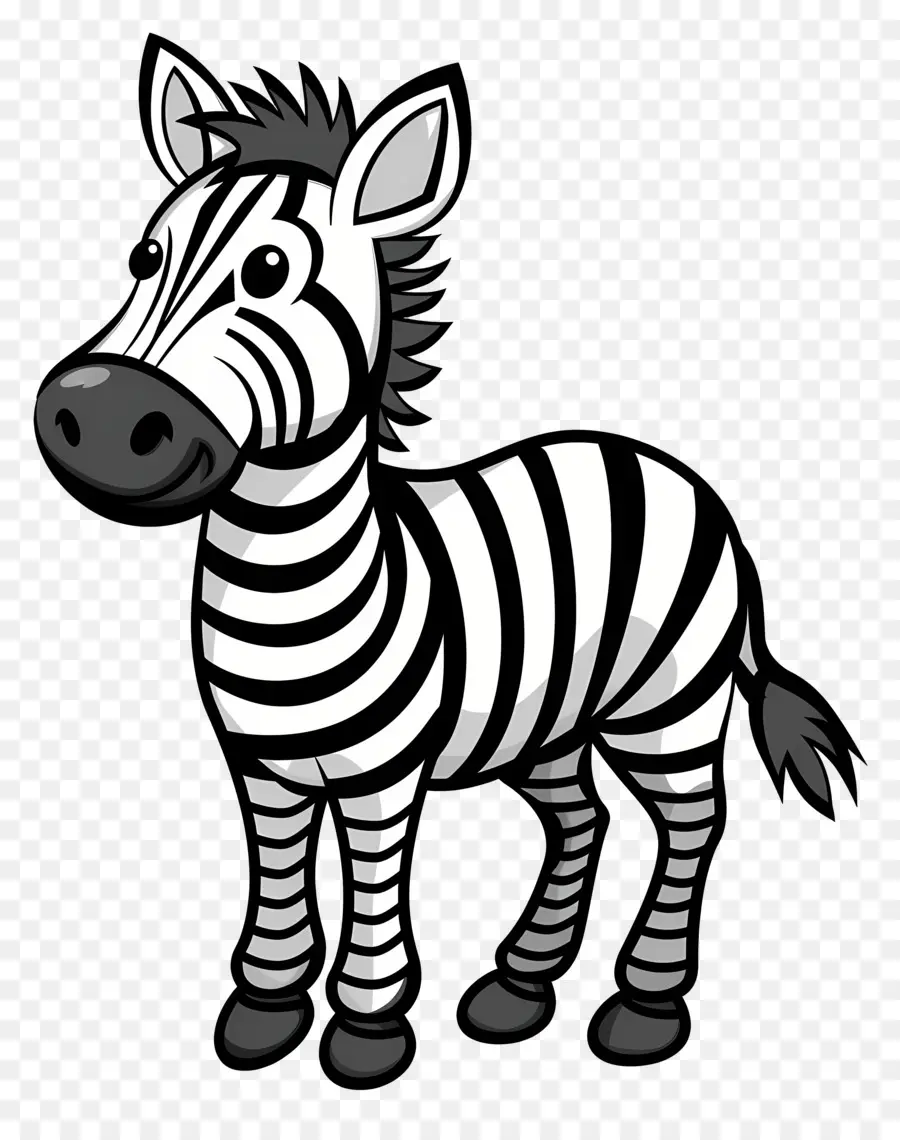 Kartun Zebra，Zebra PNG