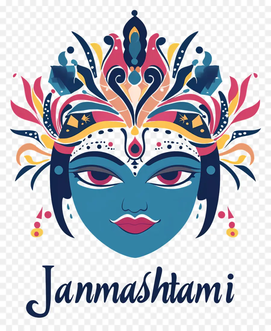 Janmashtami，Wajah Janmashtami PNG