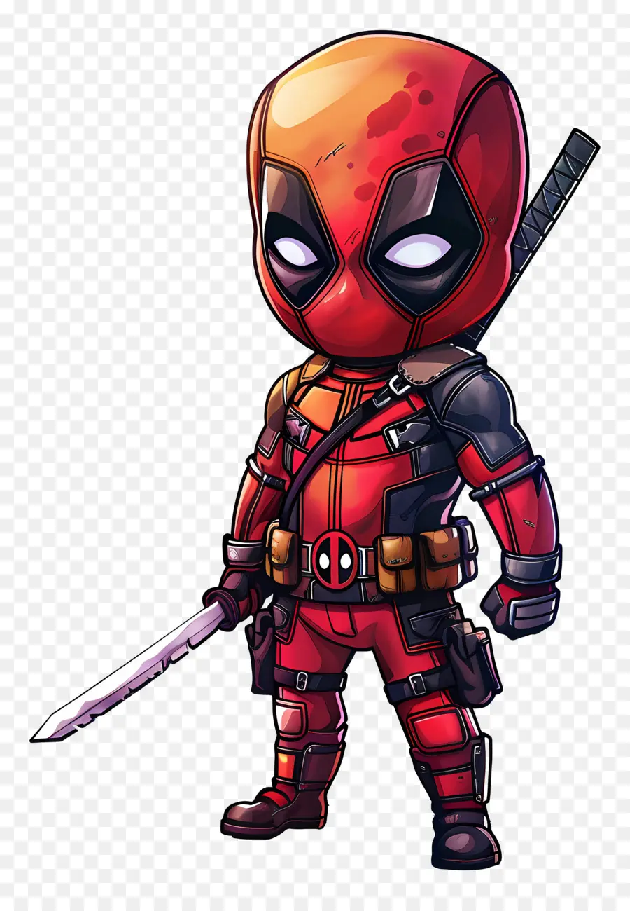 Deadpool，Karakter Merah PNG