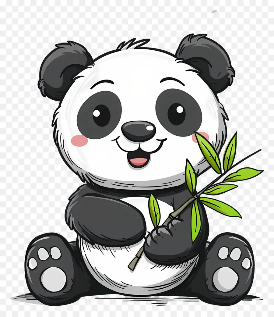 Kartun Panda，Panda PNG