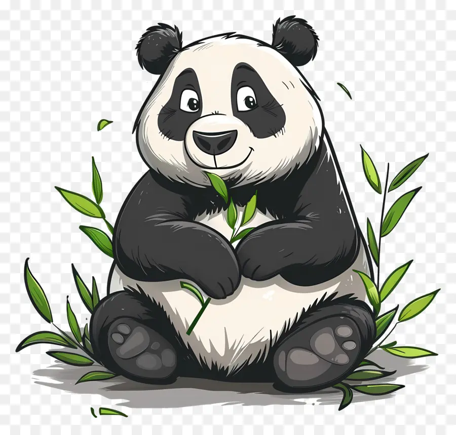 Kartun Panda，Panda PNG