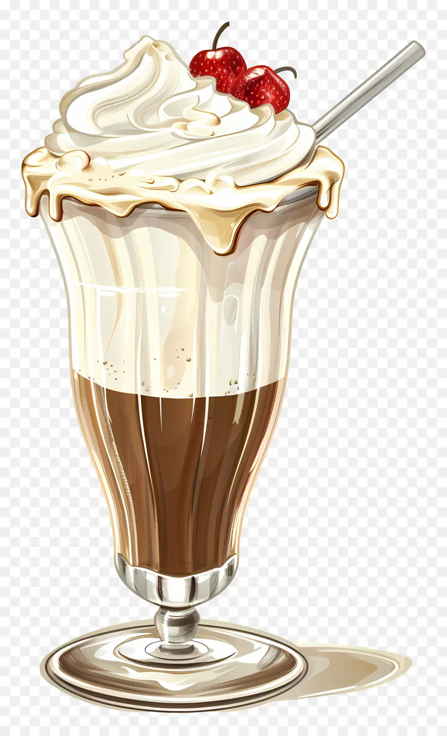 Milkshake，Makanan Penutup PNG