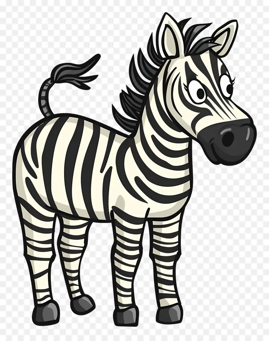 Kartun Zebra，Zebra PNG