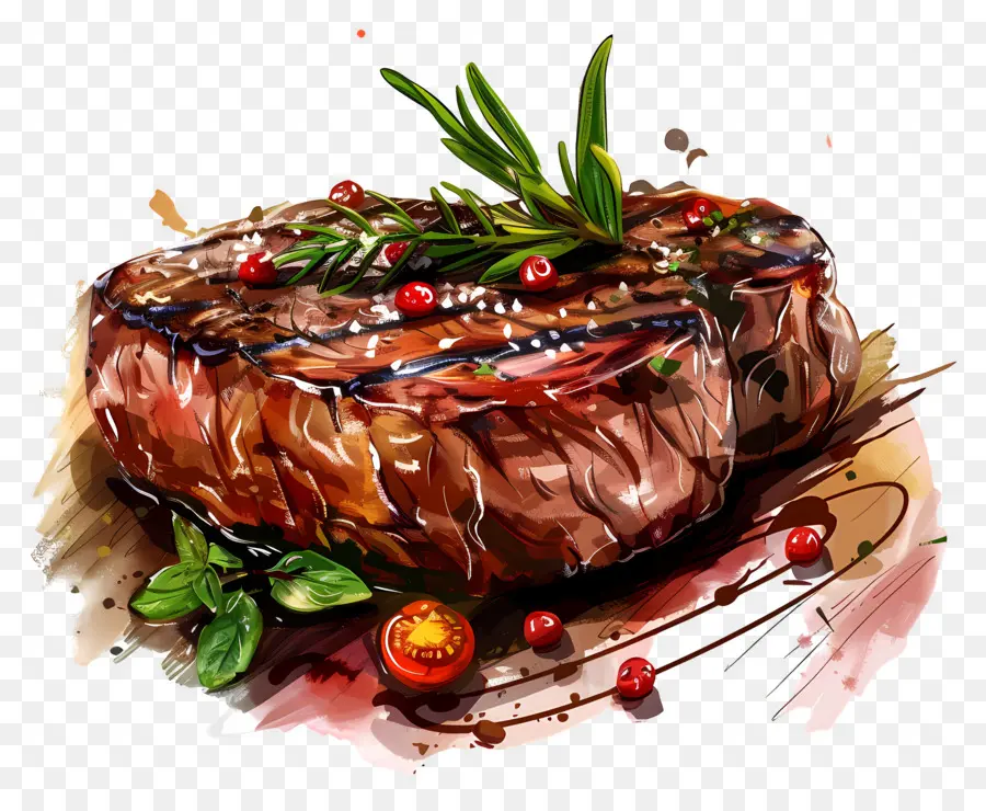 Steak，Daging PNG