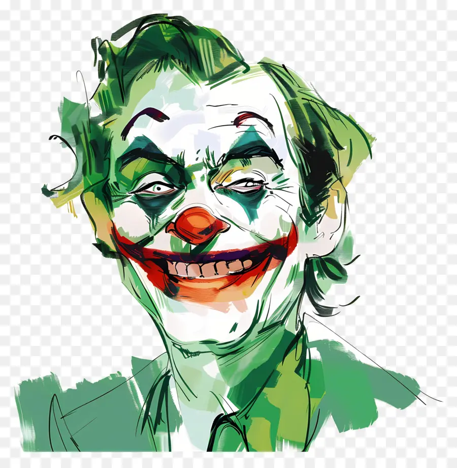 Joker，Badut Wajah PNG