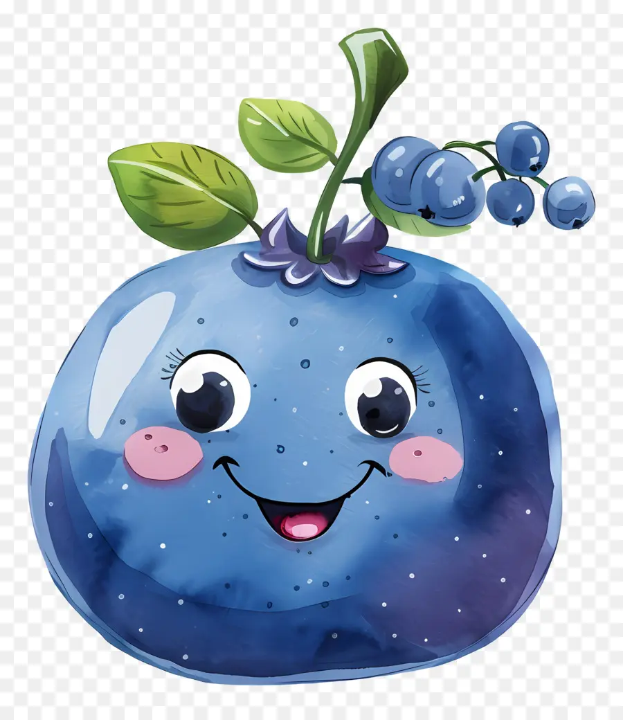 Blueberry，Blueberry Kartun PNG