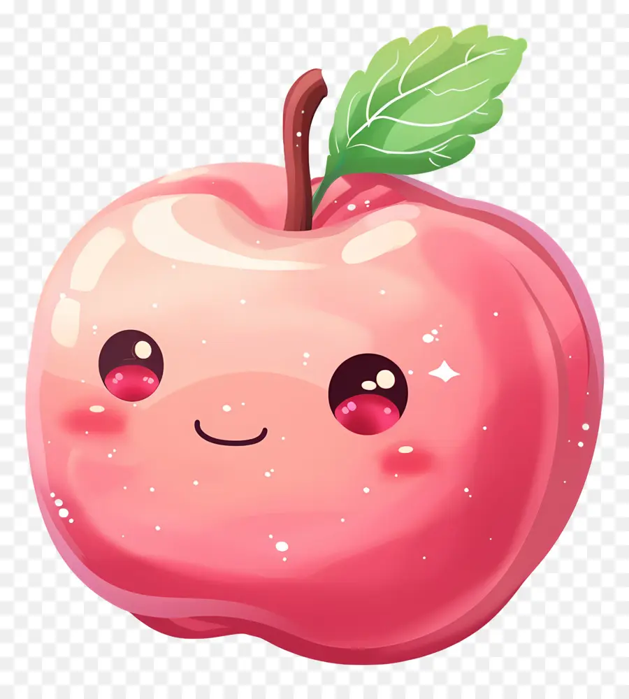 Kartun Apple，Lucu Apel PNG