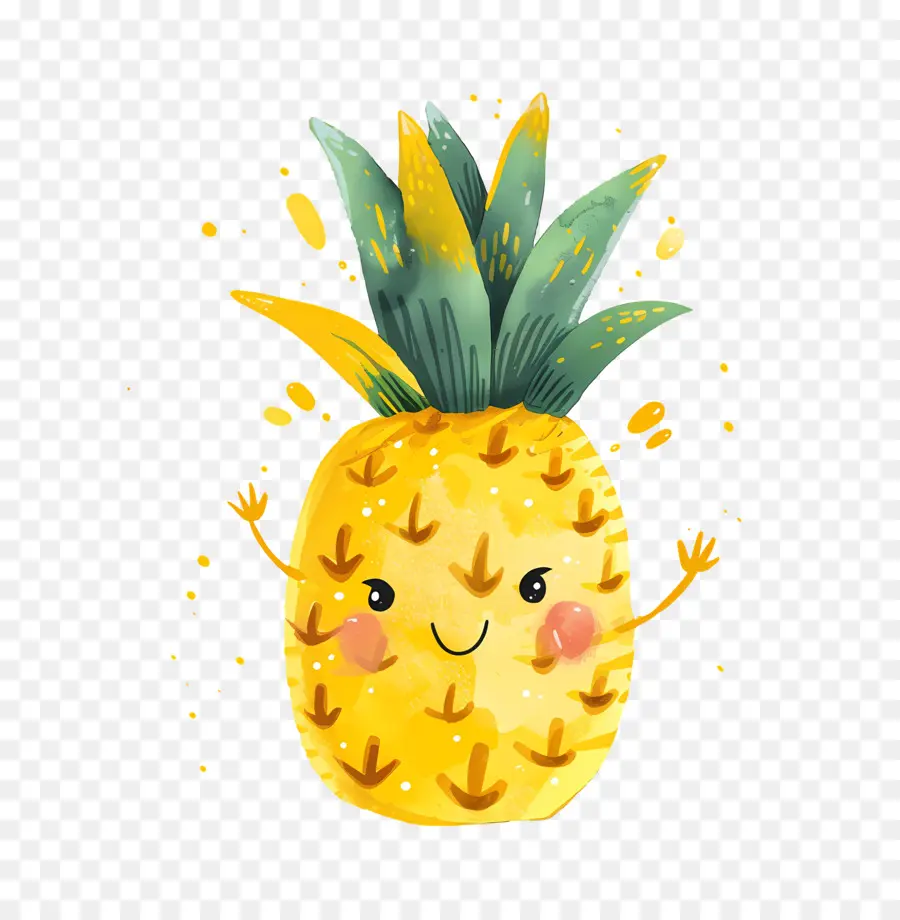 Nanas，Lucu Nanas PNG