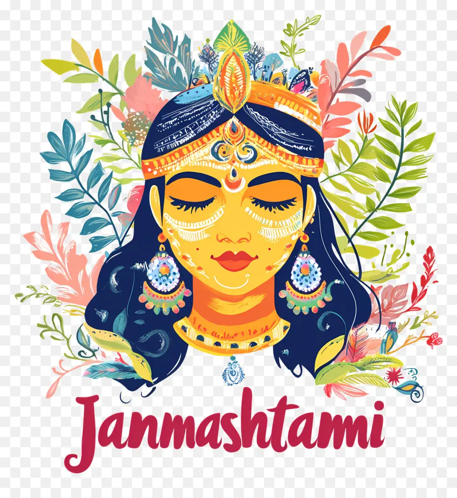 Janmashtami，Wajah Janmashtami PNG