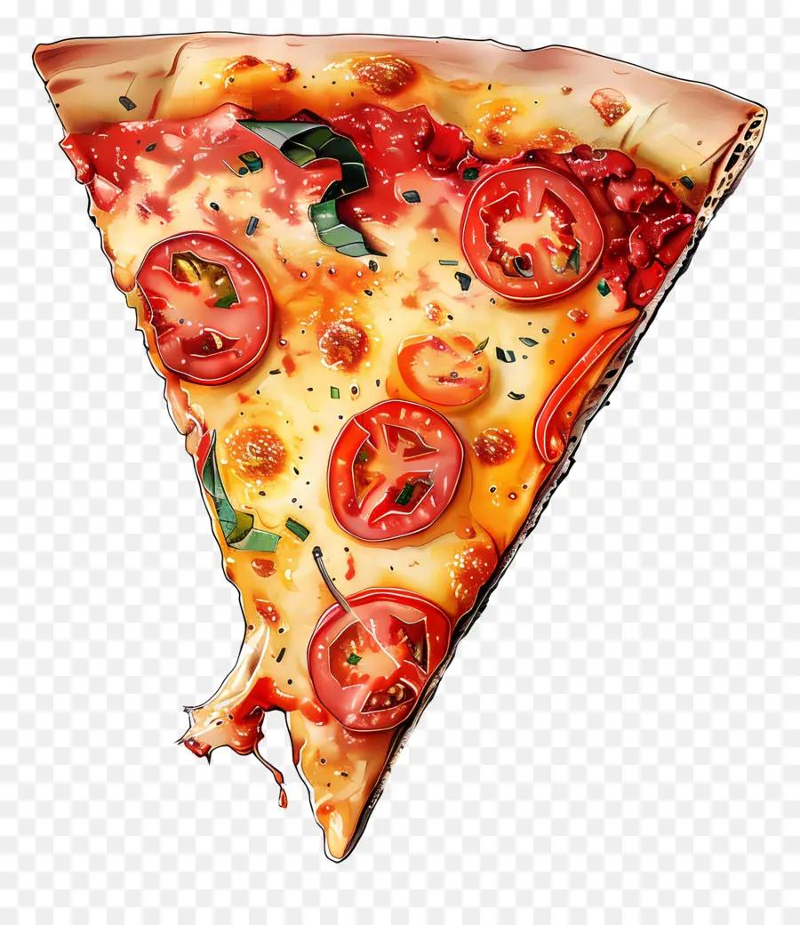 Sepotong Pizza，Pizza Slice PNG