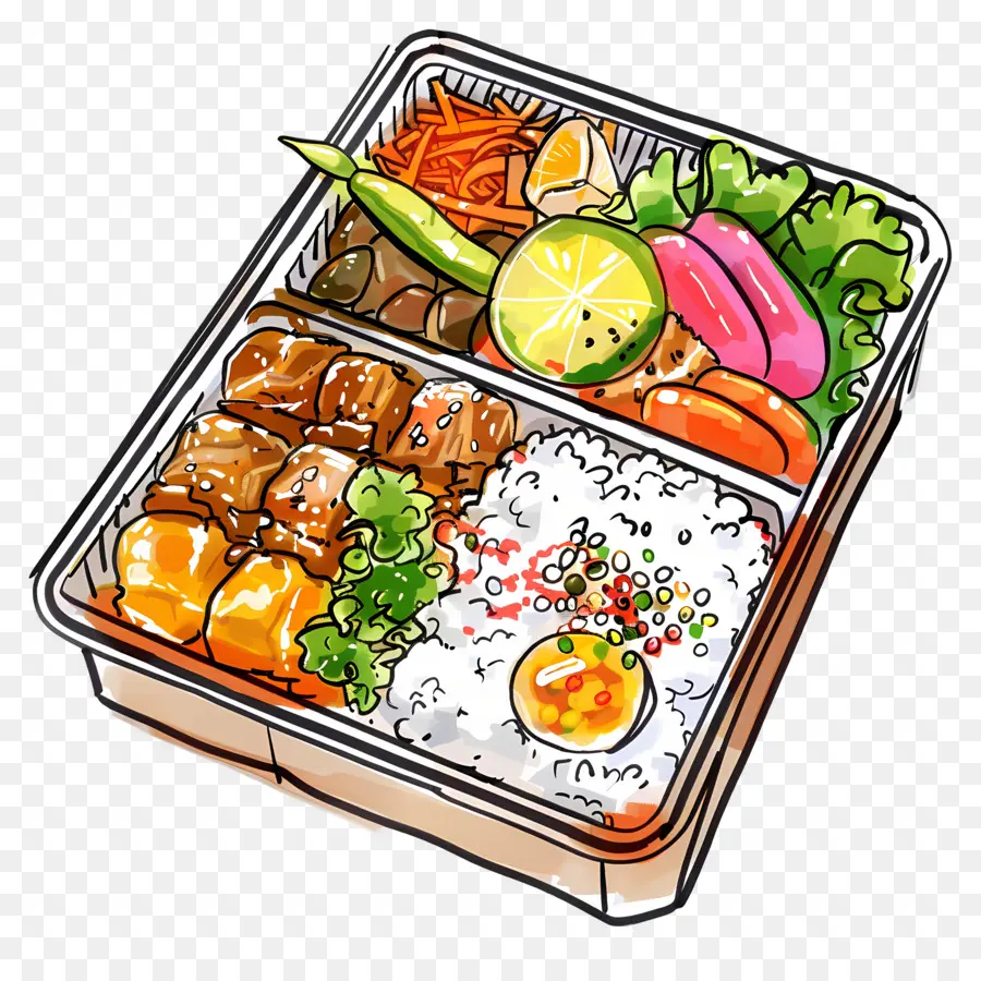 Bento，Kotak Bento PNG