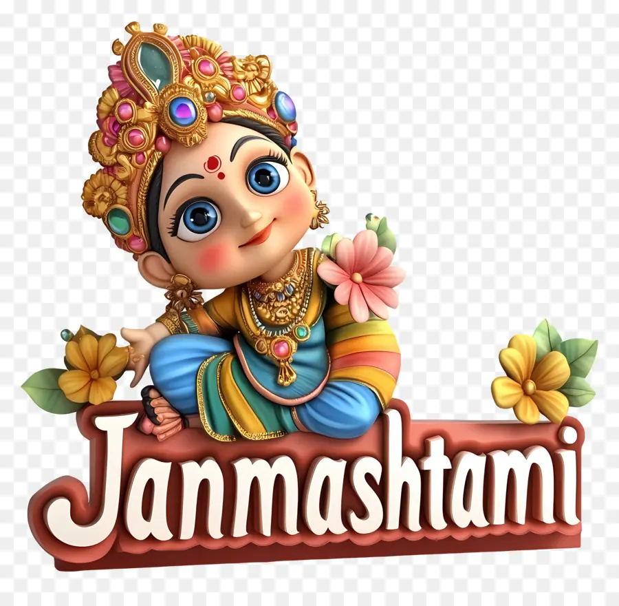 Janmashtami，Kresna PNG