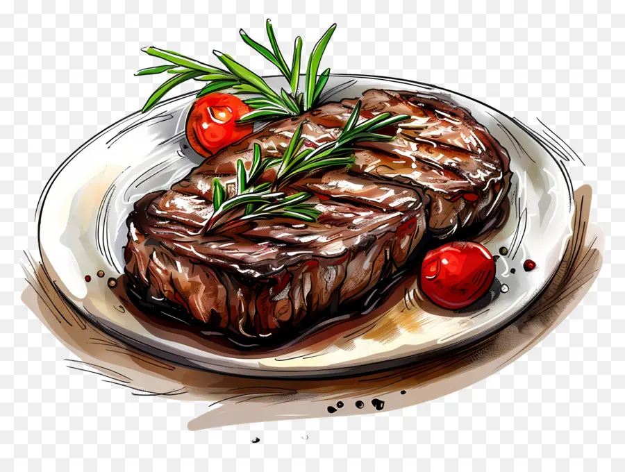 Steak，Panggang Steak PNG