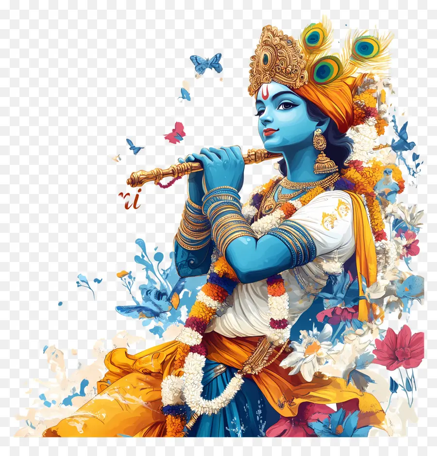 Janmashtami，Kresna PNG