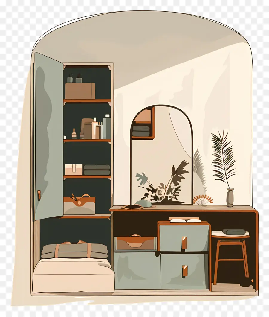 Kamar Ganti，Interior PNG