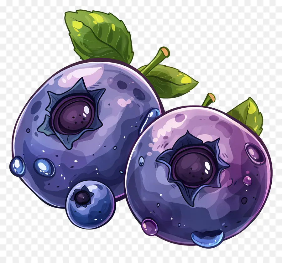 Blueberry，Plum PNG