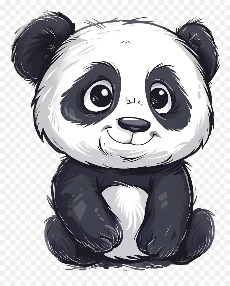 Kartun Panda，Panda Yang Lucu PNG