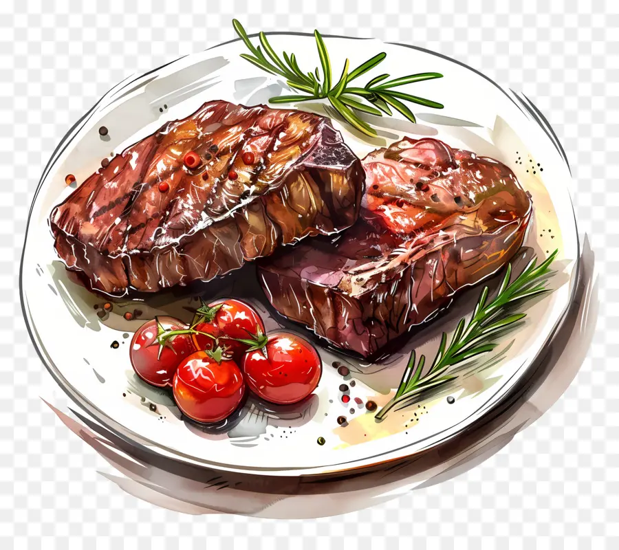 Steak，Panggang Steak PNG