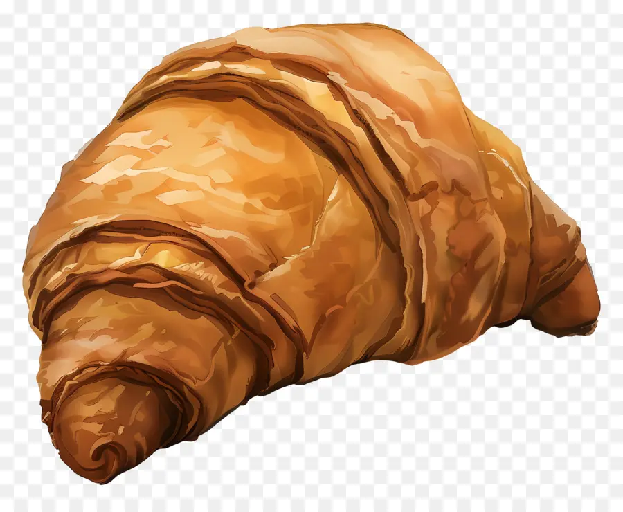 Croissant，Kue Kering PNG