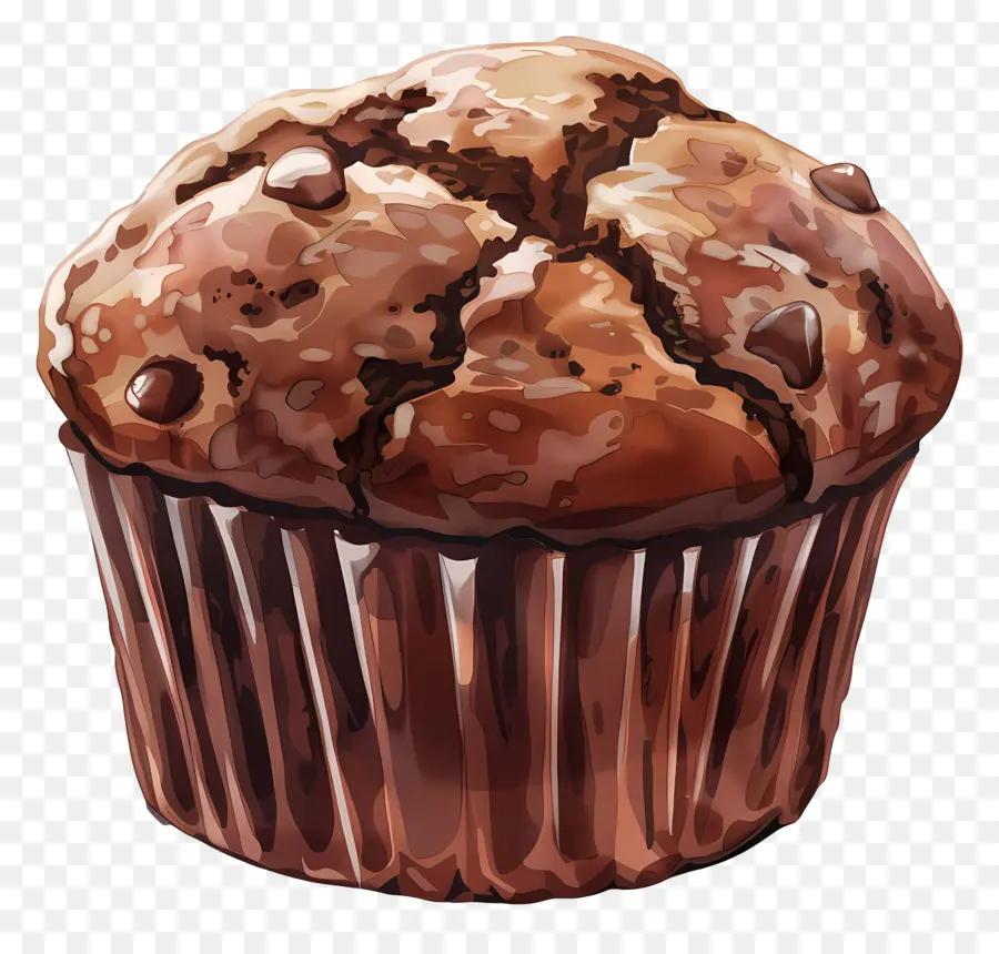 Muffin Coklat Ganda，Muffin PNG