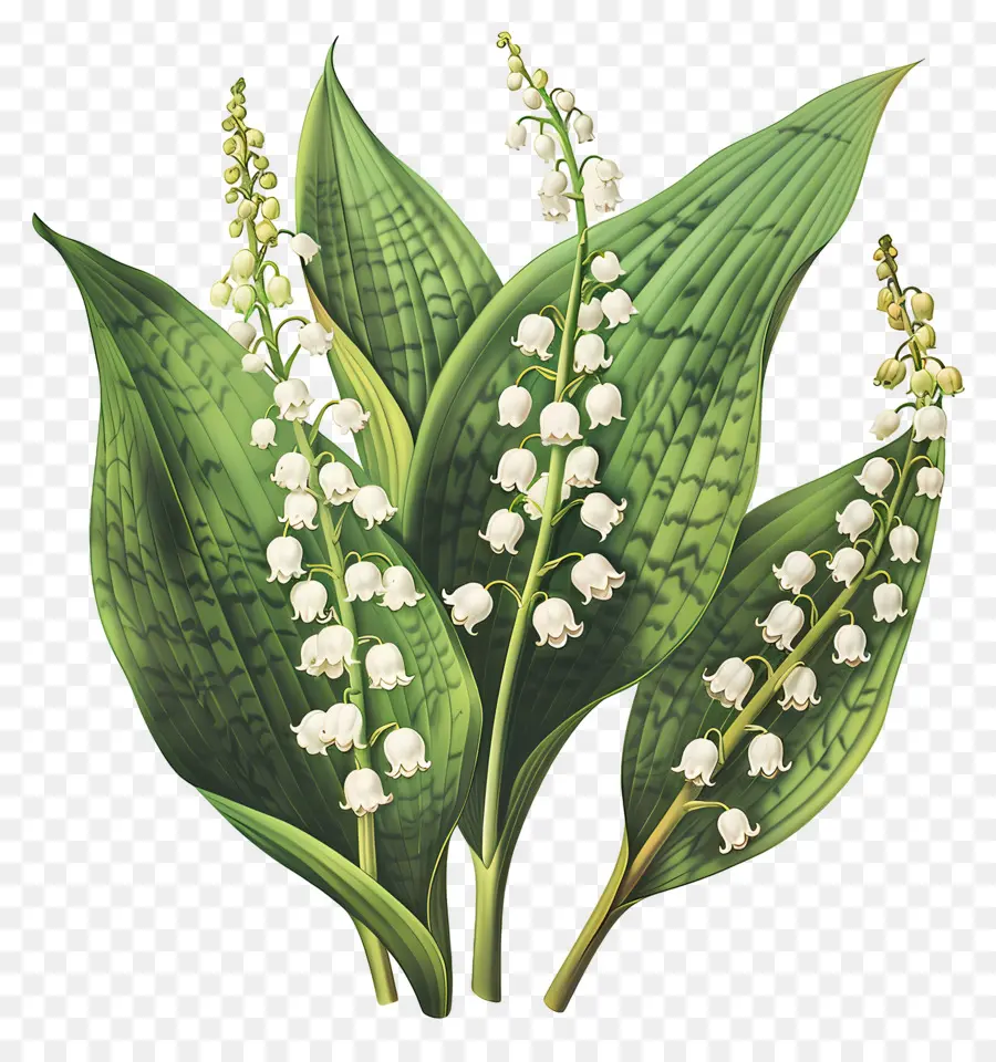 Lily Lembah，Hijau PNG