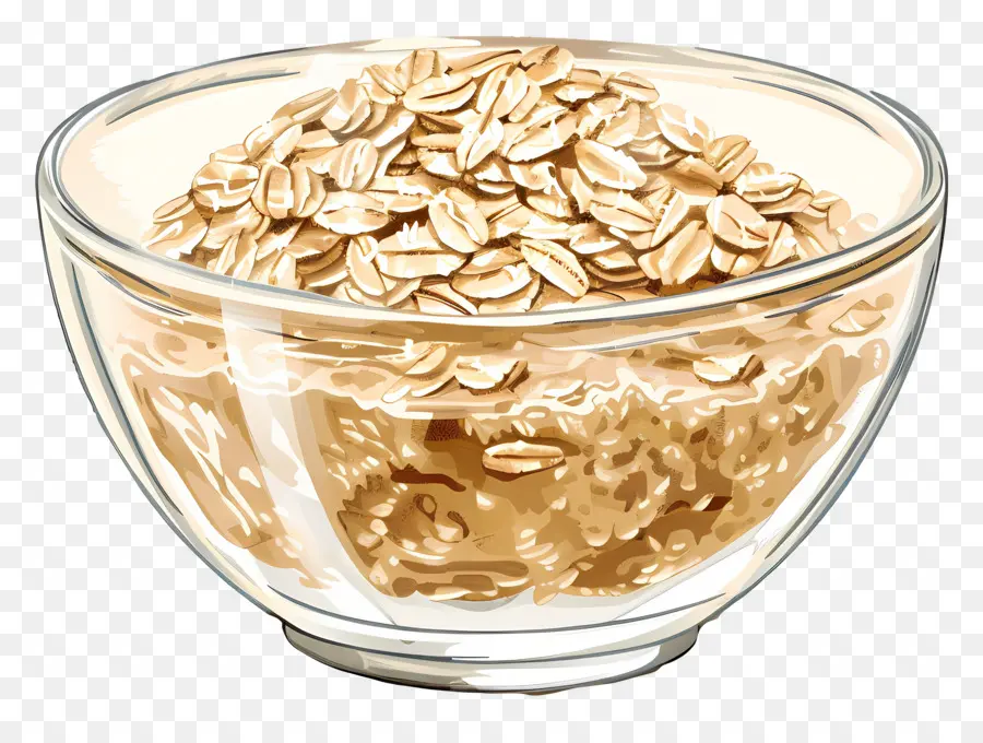 Semangkuk Oatmeal，Oatmeal PNG