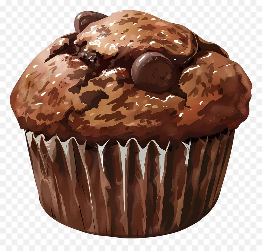 Muffin Cokelat Ganda，Cokelat Muffin PNG