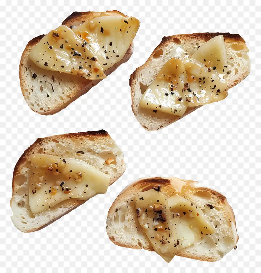 Roti Bawang Putih，Roti Panggang Keju PNG