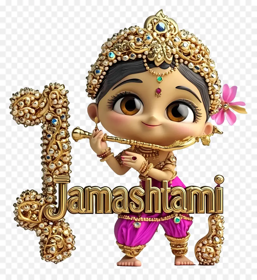 Janmashtami，Kresna PNG