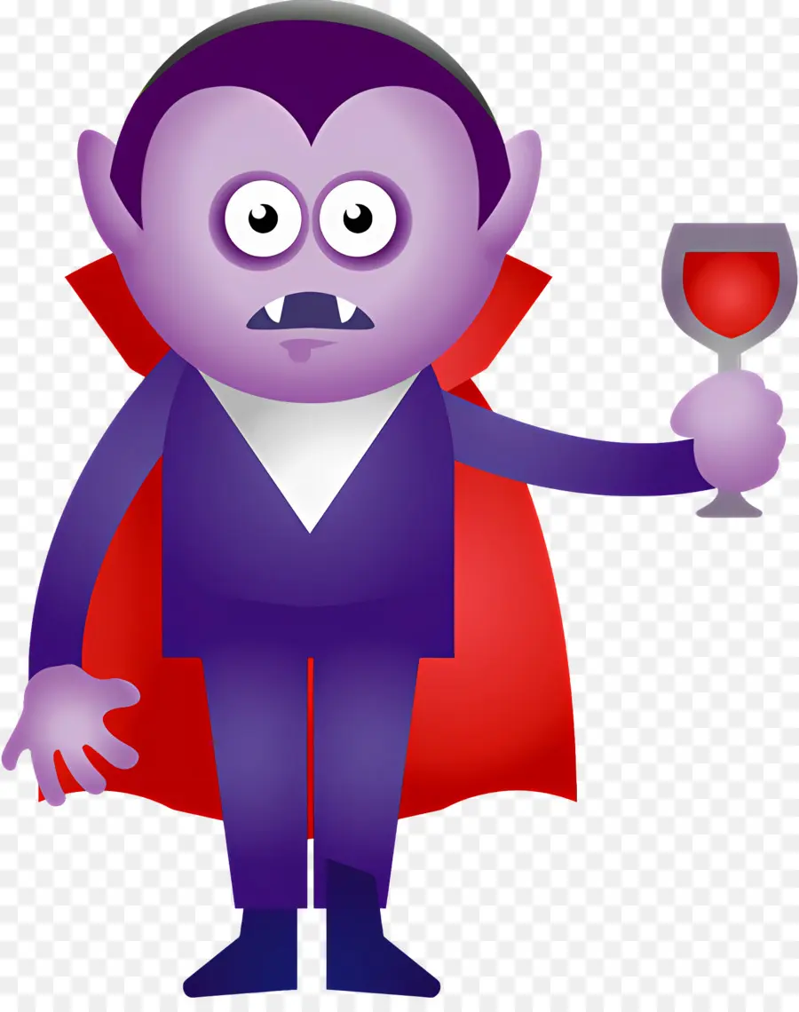 Vampir，Vampir Ungu PNG