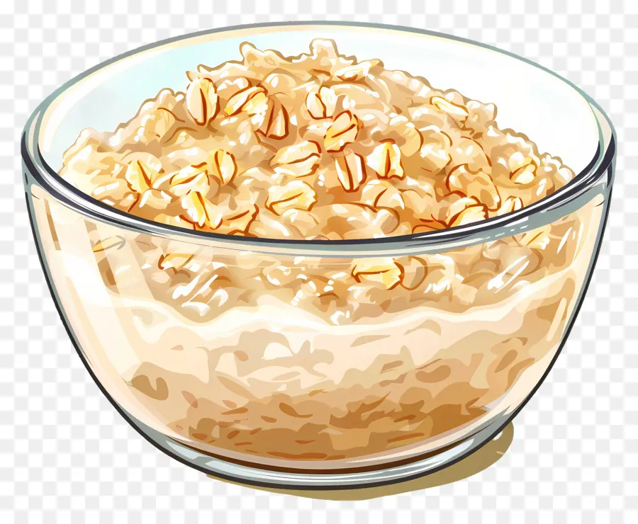 Semangkuk Oatmeal，Oatmeal PNG