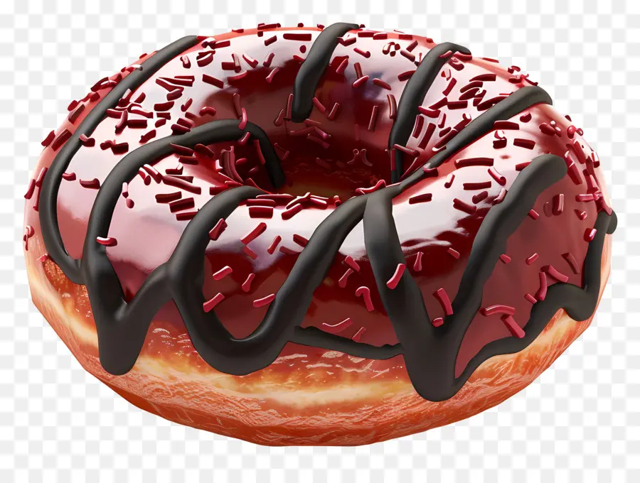 Donat，Pink PNG