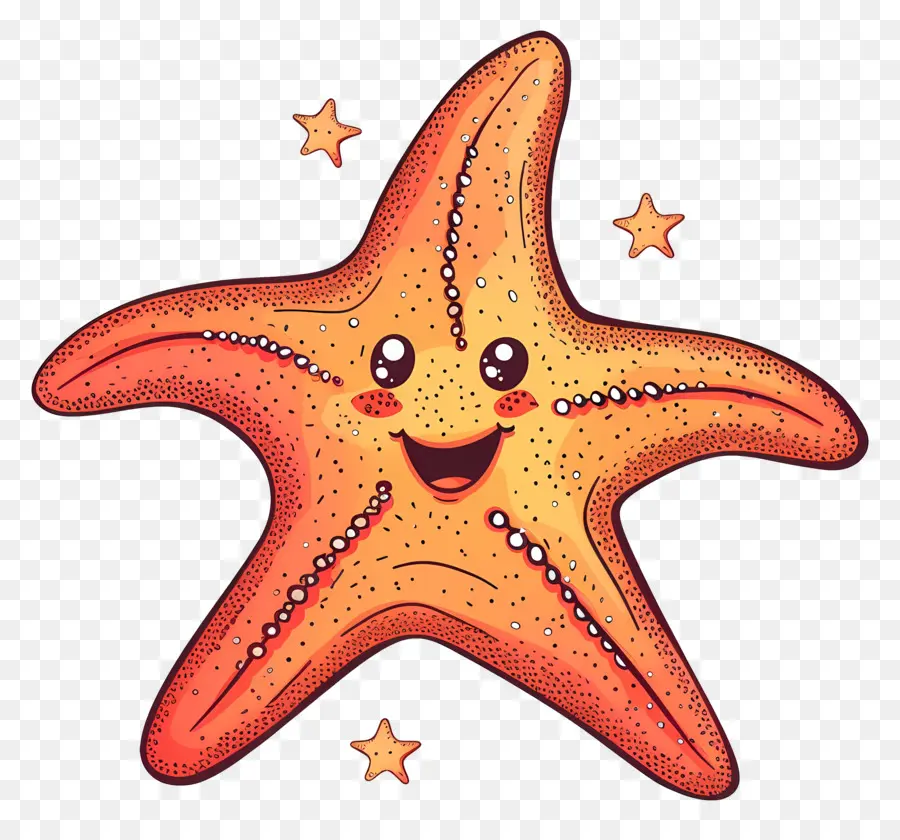 Kartun Starfish，Bintang Laut PNG