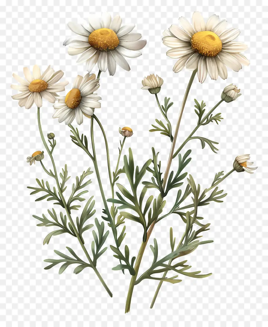 Chamomile，Aster PNG