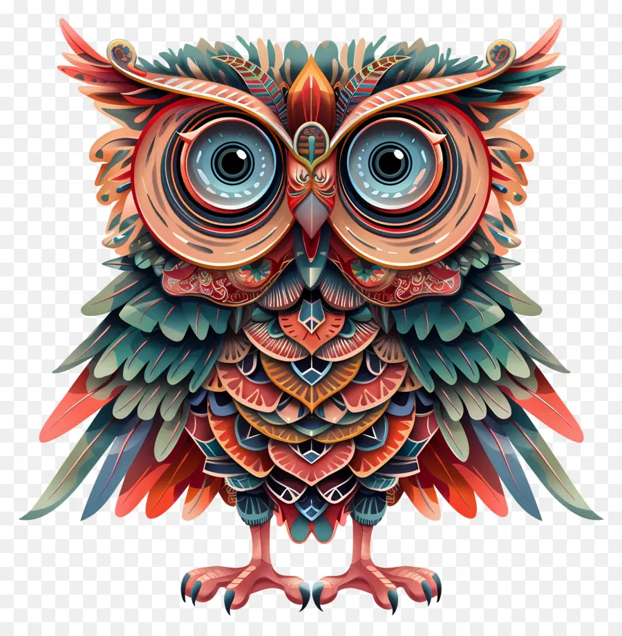 Kartun Owl，Burung Hantu PNG