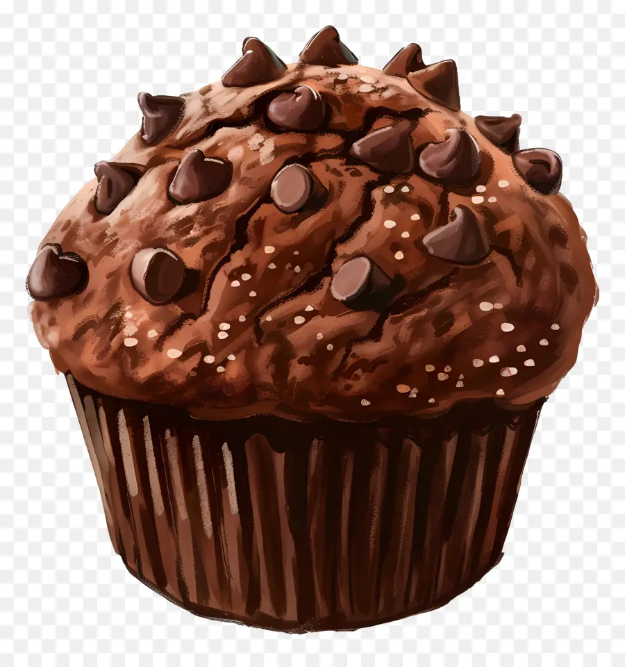 Muffin Cokelat Ganda，Cokelat Muffin PNG