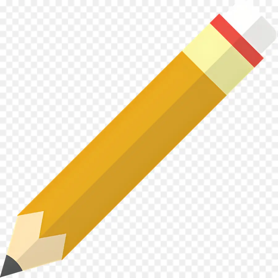 Pensil，Pensil Kuning PNG