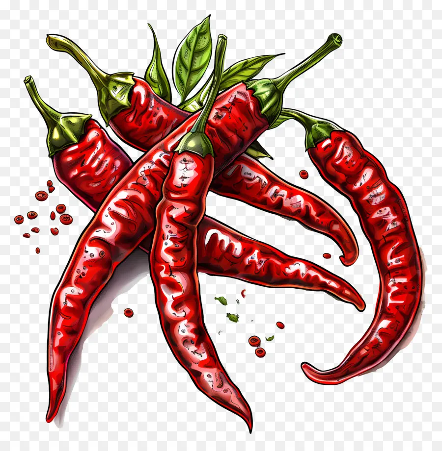 Cabai，Paprika Cabai Merah PNG