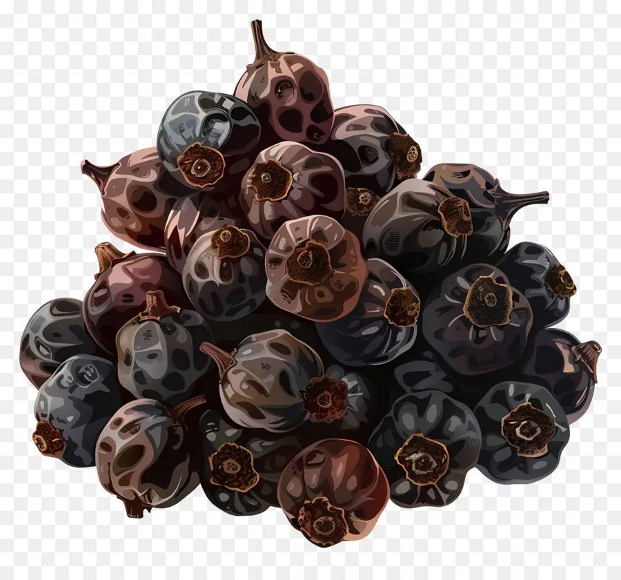 Lada Hitam，Juniper Berry PNG