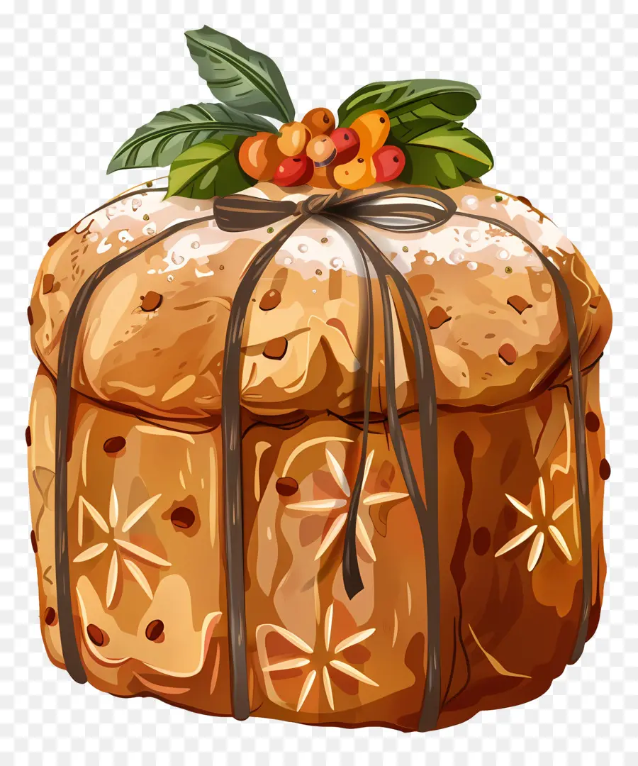 Panettone，Kue PNG