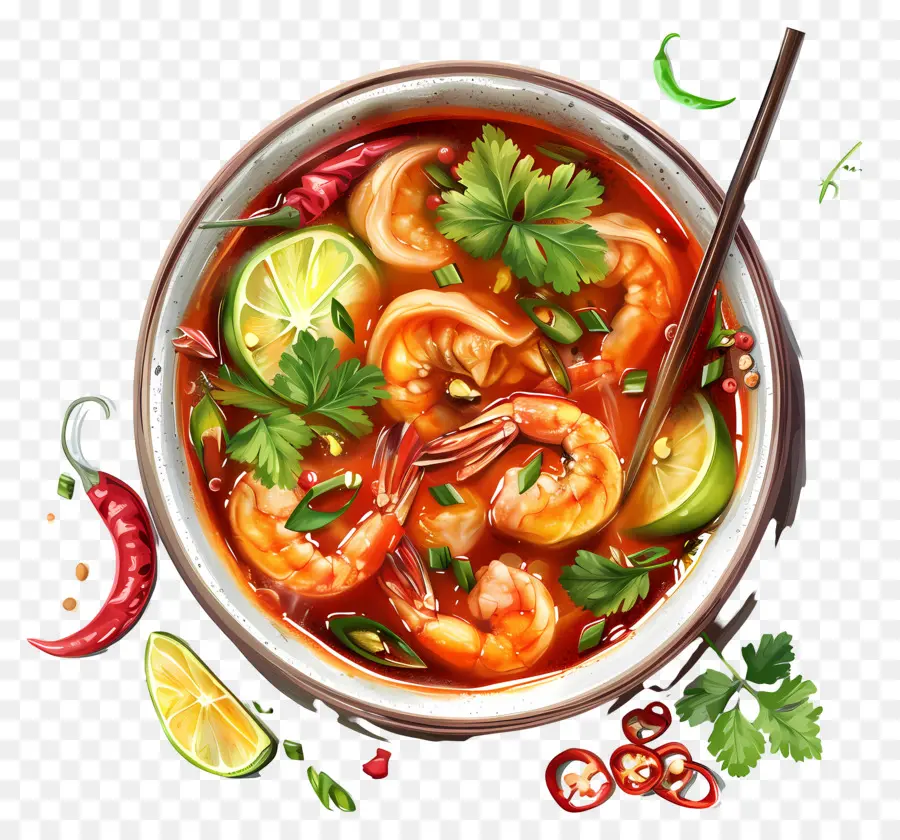 Tom Yum Goong，Sup Udang PNG